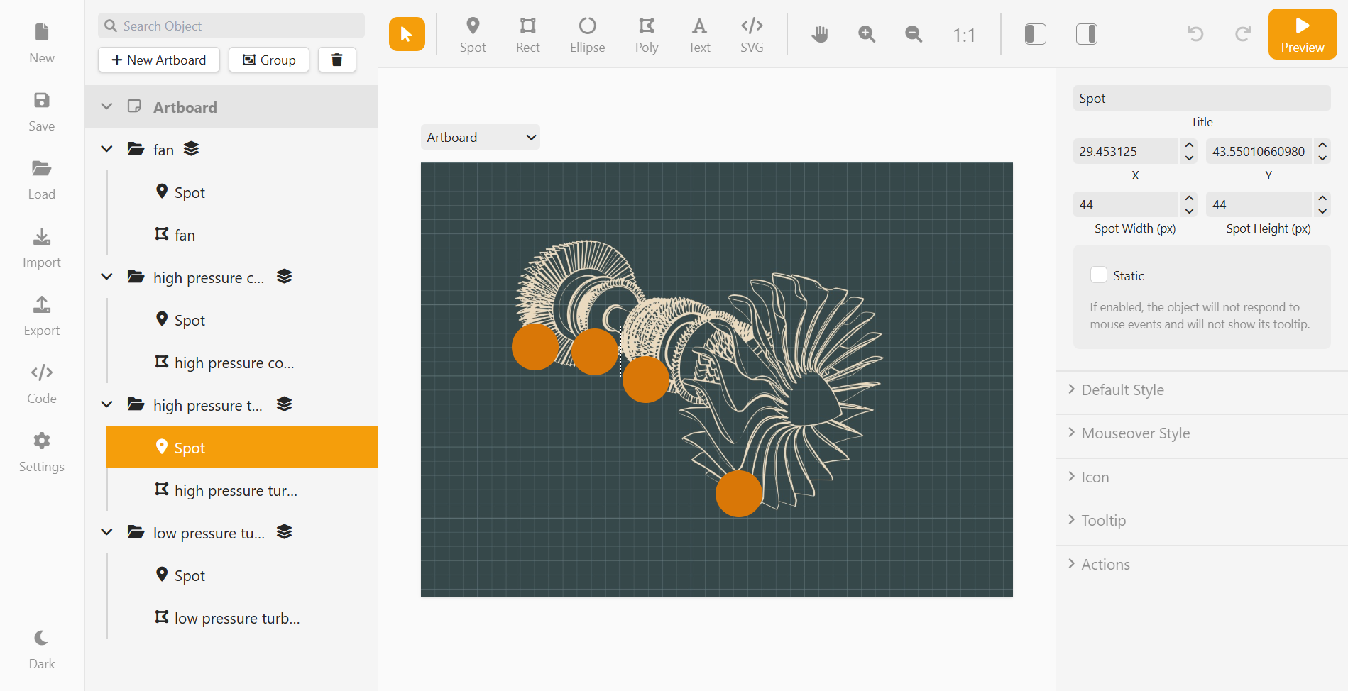 sample sitemap visual
