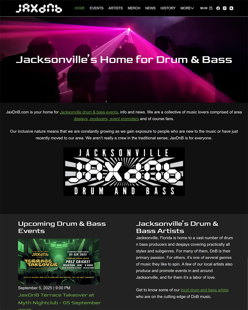 screenshot of the triumphmed.com home page